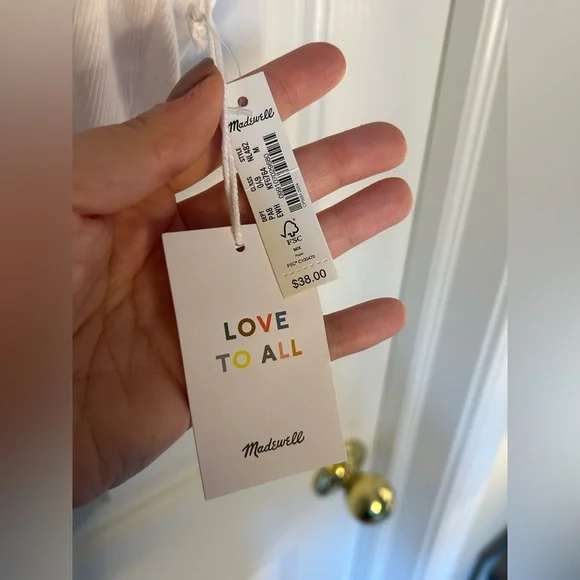 NWT Madewell Pride Brightside Tank Size Medium - Picture 10 of 13